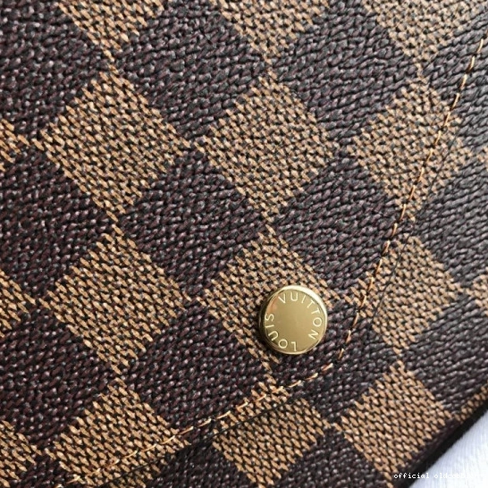 Official oldcobbler N63032 Pochette Vuitton Louis Felicie Bag Damier 0803